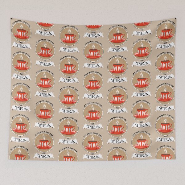 Item preview, Tea Quote Print - Cathrineholm Lotus Coffee Cup designed and sold by Elsy's Art.