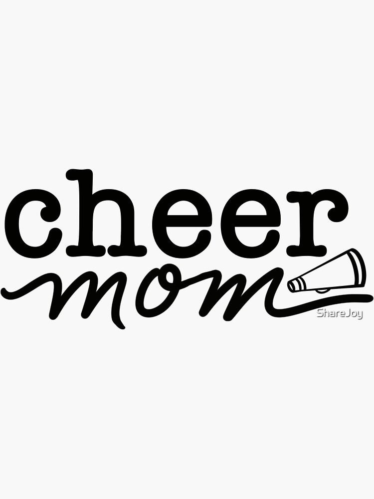 Baseball Mom Red SVG, Cheerleader Pom Poms With Leopard Heart T