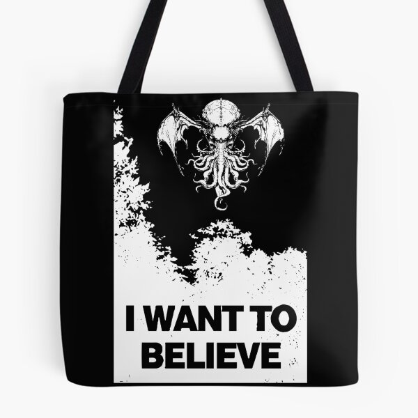 Item preview, Copy of  i want to believe (cthulhu) designed and sold by amazingspytee.