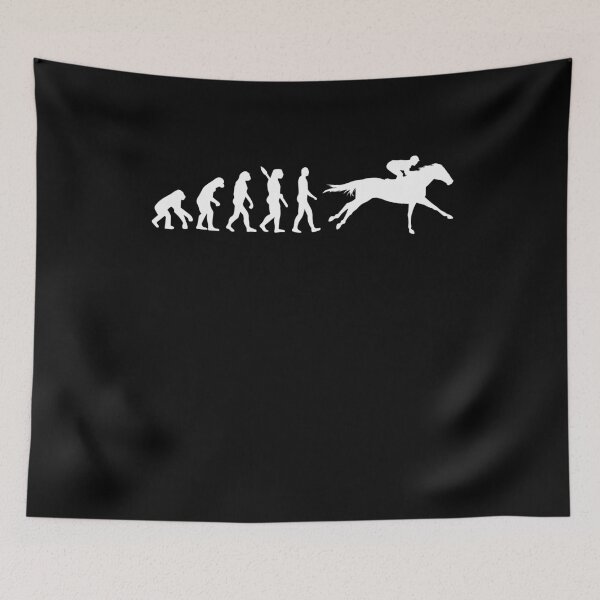 Item preview, Horse Riding - Human Evolution / Darwin designed and sold by Mohja-Design.