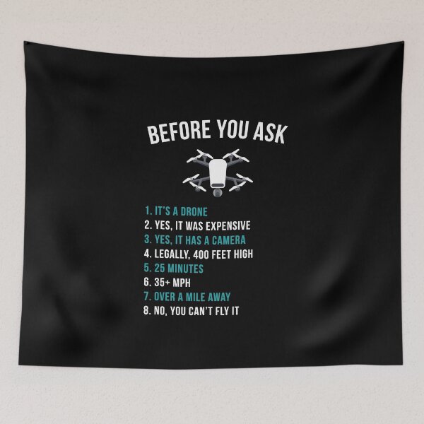 Item preview, Before You Ask Drone  designed and sold by MooonTees.