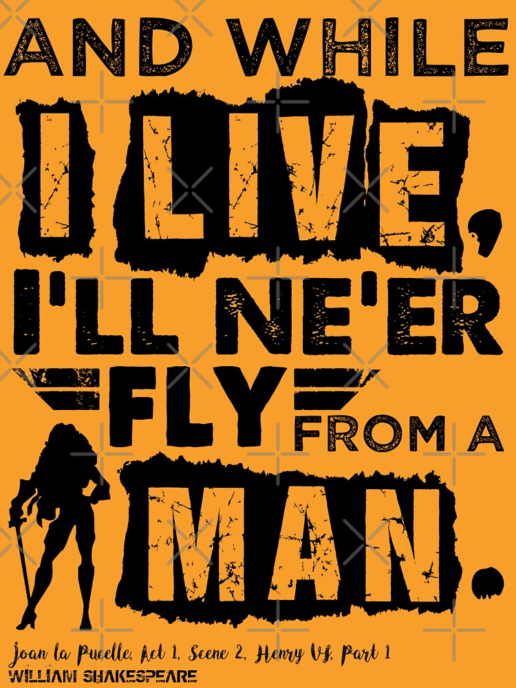 Joan of Arc Henry VI Shakespeare Quote by incognitagal