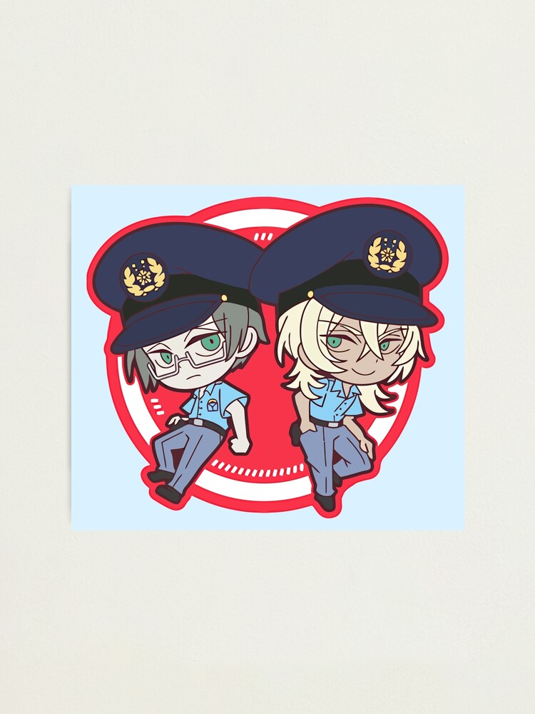 Sarazanmai Reo Amp Mabu Photographic Print By Chibify Redbubble
