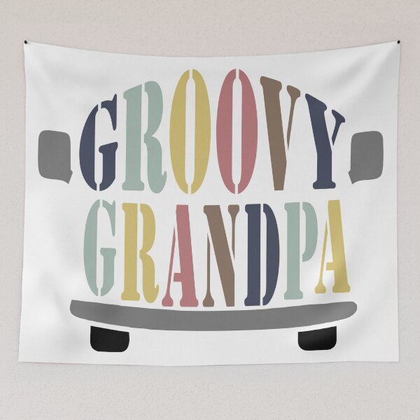 Item preview, Groovy Grandpa Camper Van designed and sold by PoshJocks.