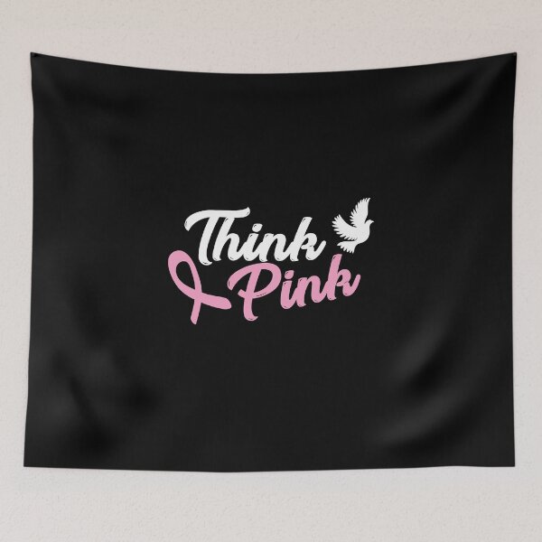 Item preview, Think PINK cancer women designed and sold by Nessshirts.