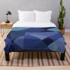 Blue Throw Blanket