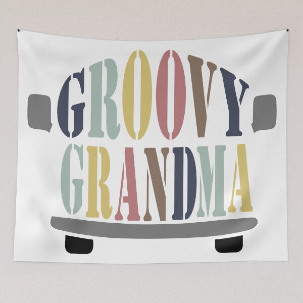 Item preview, Groovy Grandma Camper Van designed and sold by PoshJocks.