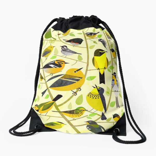New World Warblers 1 Drawstring Bag