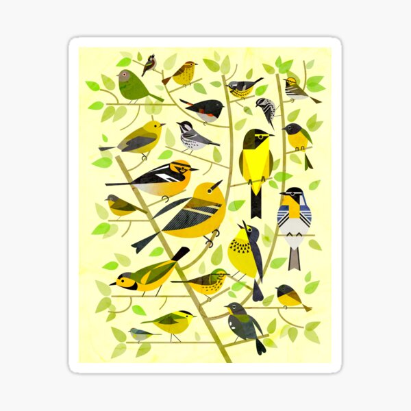 New World Warblers 1 Sticker