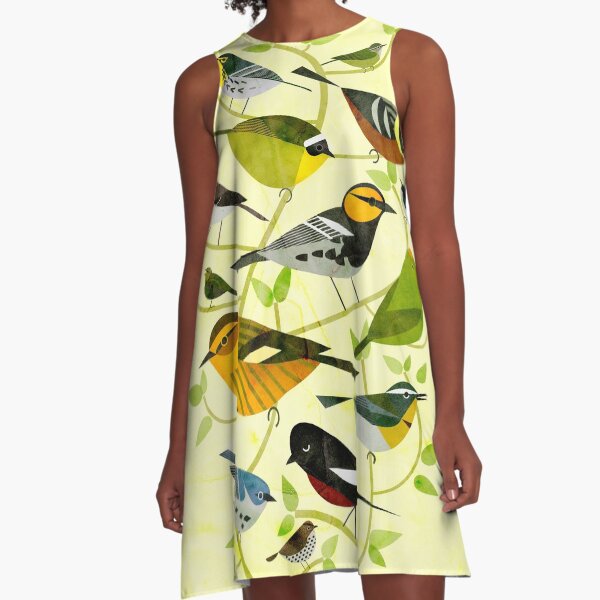 New World Warblers 2 A-Line Dress