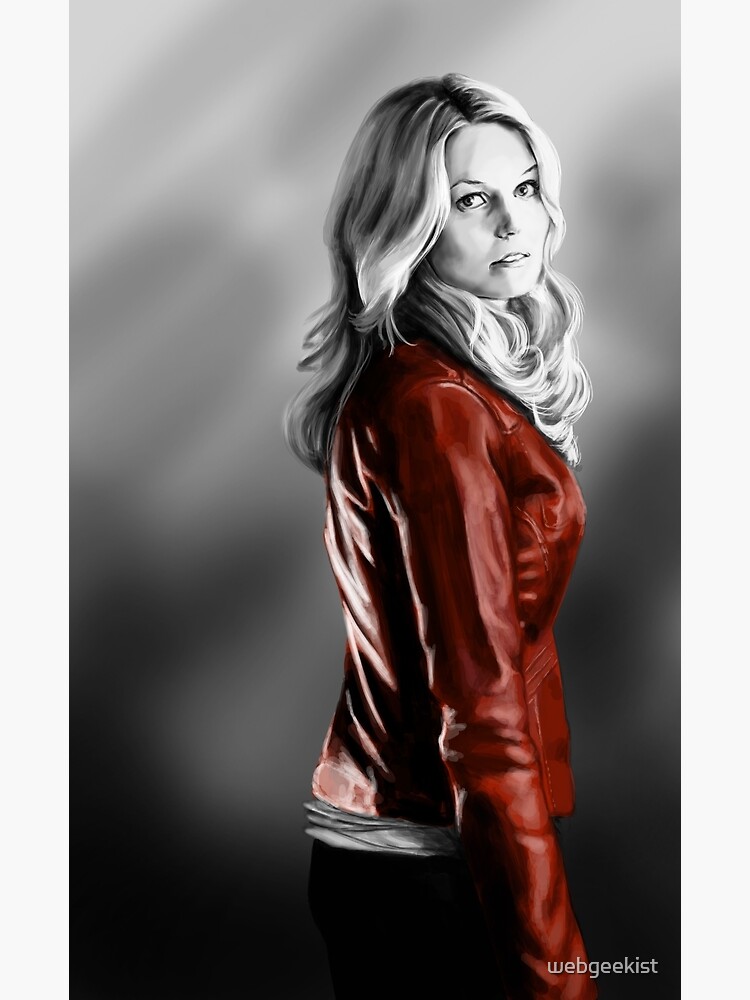 Emma Swan and the Red Jacket" for Sale by webgeekist | Redbubble