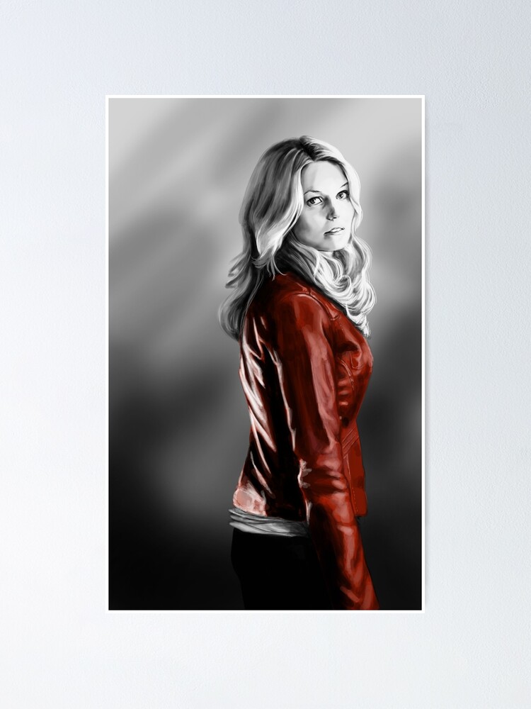 Emma Swan and the Red Jacket" for Sale by webgeekist | Redbubble