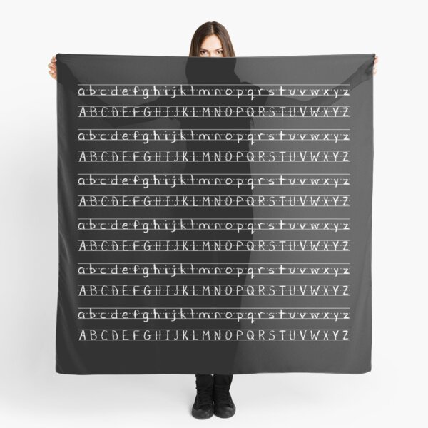 Aperçu de l'œuvre Alphabet créée et vendue par GGG Design.