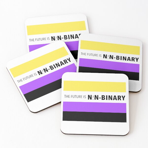 Item preview, The Future is Non-Binary designed and sold by TiffannyWray.