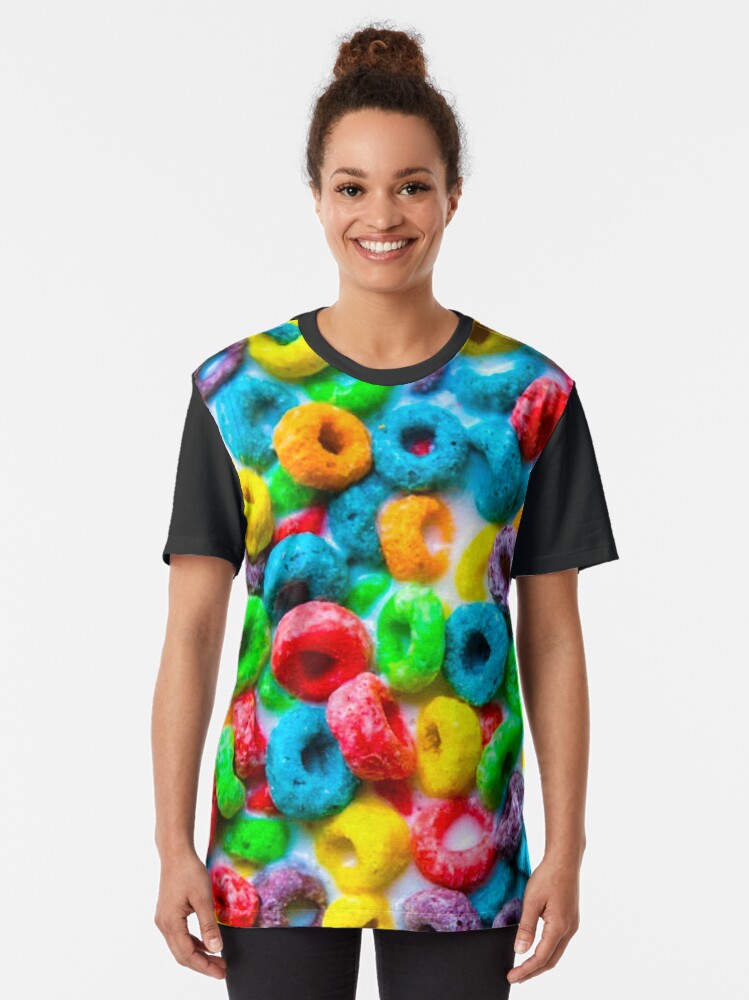 "Loops of Fruity " Tshirt by BethLeo Redbubble