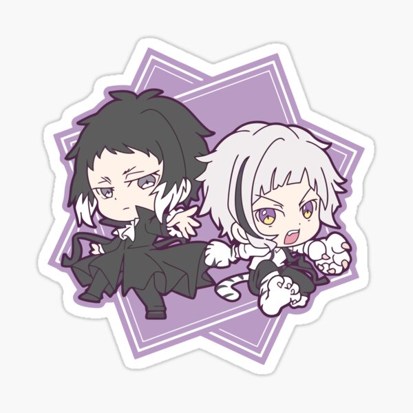 Bungo Stray Dogs - Atsushi Nakajima & Ryunosuke Akutagawa Sticker