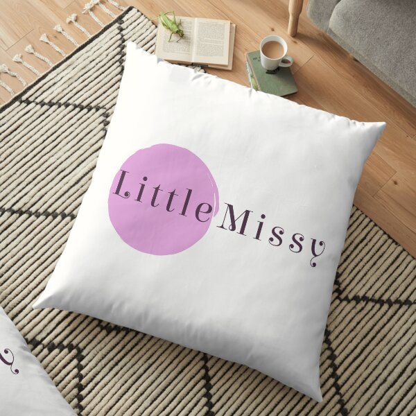 Little Missy Logo Floor Pillow