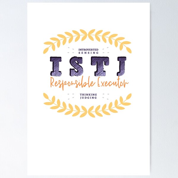 MBTI Myer-Briggs Type Indicator Poster for Sale by Plant Kind Thoughts