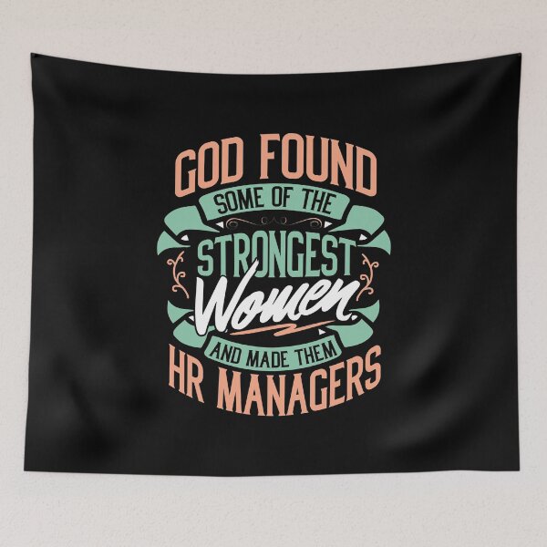 Item preview, Strong Woman HR Managers Profession Gift Idea designed and sold by haselshirt.