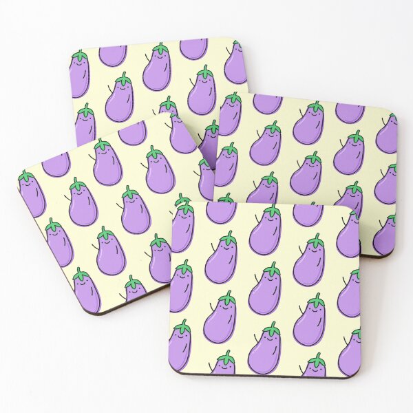 Item preview, Cute Eggplant designed and sold by happyfruits.