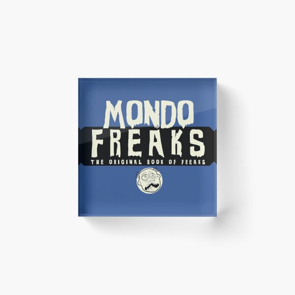 Mondo Freaks, curb your enthusiasm, larry david, freak book Acrylic Block