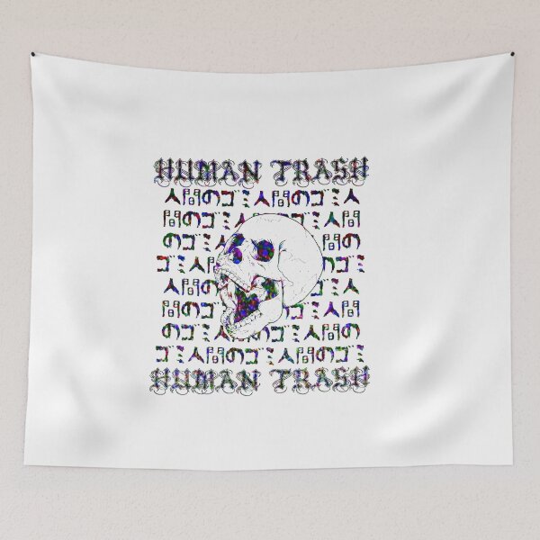 Item preview, HUMAN TRASH (COLOUR) - EDGY GRUNGE GOTH AESTHETIC designed and sold by PoserBoy.