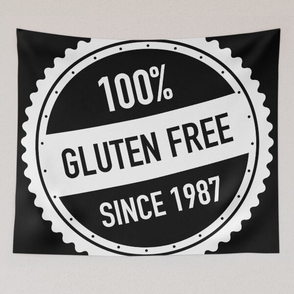 Artikelvorschau, 100% glutenfrei seit 1987 entworfen und verkauft von karmdesigns.