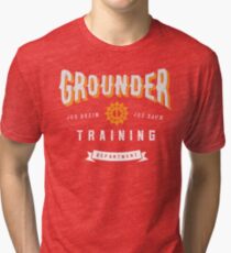 Grounders Training Dept. Tri-blend T-Shirt