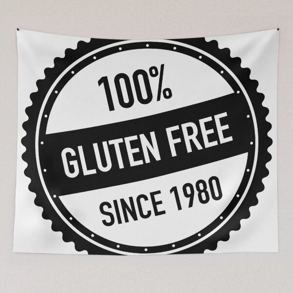 Artikelvorschau, 100% glutenfrei seit 1980 entworfen und verkauft von karmdesigns.