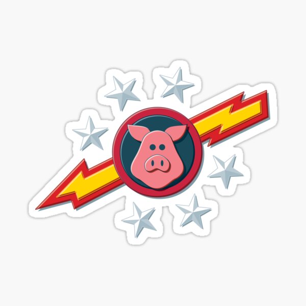 Schweine im Weltall Sticker