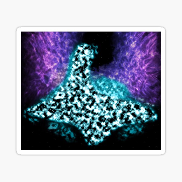 Tranquil Nebulae Sticker