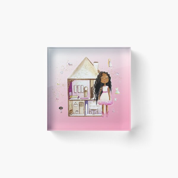 Dollhouse Acrylic Block