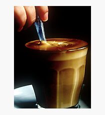 Latte Photographic Print