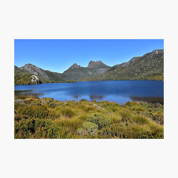Item preview, Dove Lake and Cradle Mountain. Tasmania designed and sold by hans peðer Alfreð Olsen.