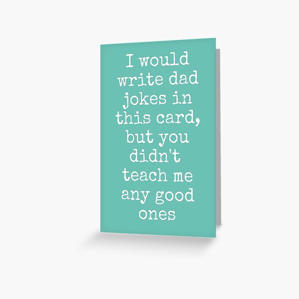 Item preview, Dad Jokes //  Father's Day/ Birthday Card designed and sold by Amanda Wagner.