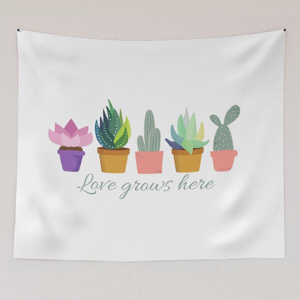 Item preview, Love grows here designed and sold by Awesomefamily.