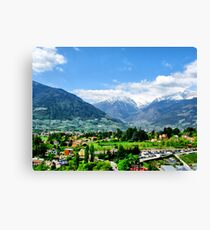 Meran III. South Tirol. Canvas Print