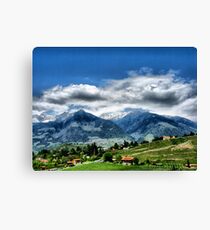Meran IV. South Tirol. Canvas Print
