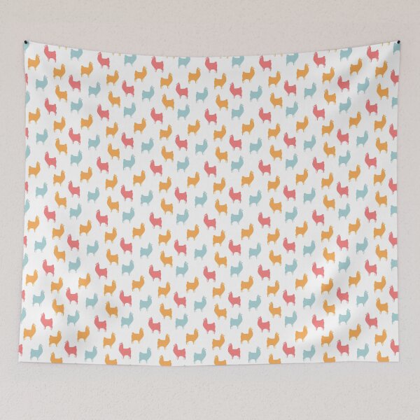 Item preview, Colorful Llama Pattern designed and sold by emphatic.