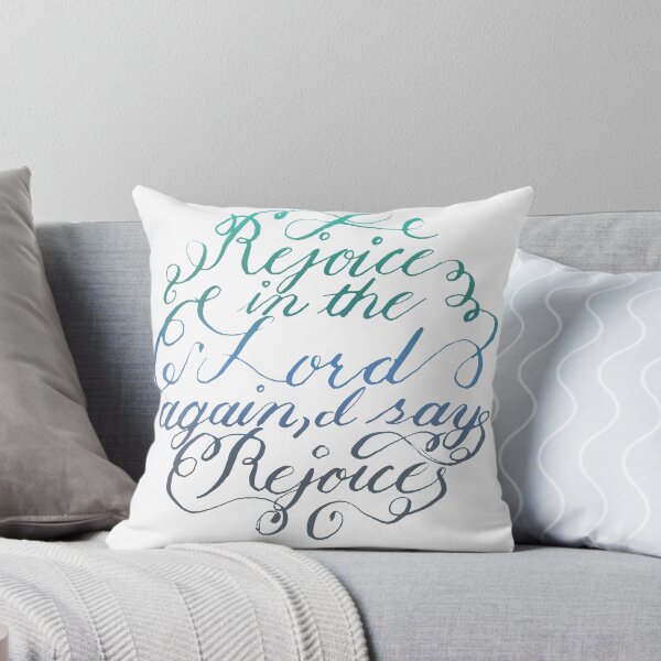 Item preview, Rejoice in the Lord Always - color designed and sold by sadiesavesit.