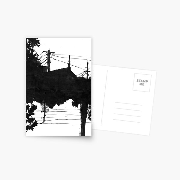 Railway V Postcard