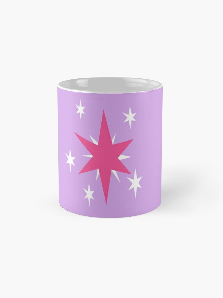 MY LITTLE PONY COFFEE MUG FRIENDSHIP IS MAGIC PINK TWILIGHT SPARKLE RAINBOW  DASH