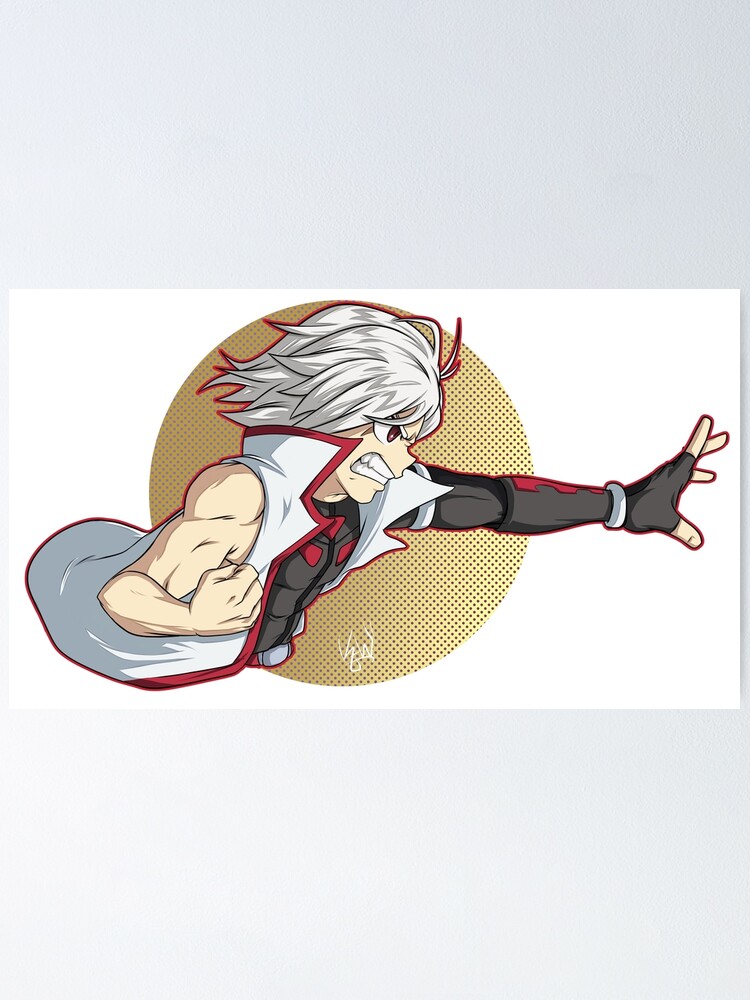 Shu Kurenai (no background) from Beyblade Burst Sticker for Sale by  Kaw-dev