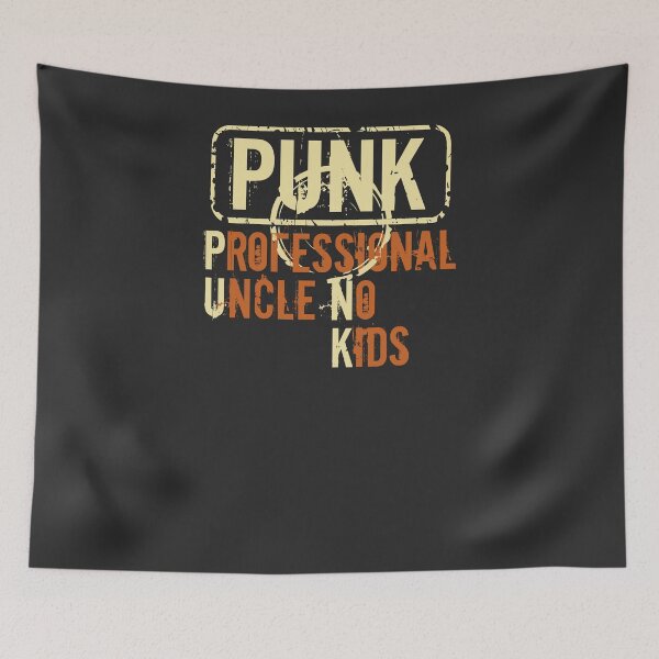 Item preview, Funcle Gift idea - Punk Professional uncle no kids design designed and sold by fermo.