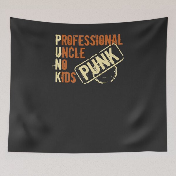 Item preview, Punk Professional uncle no kids design - Funcle Gift idea  designed and sold by fermo.