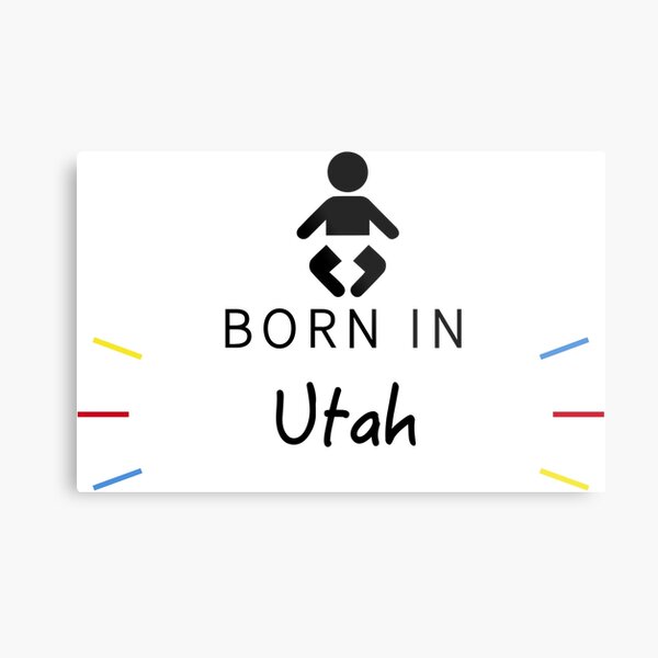 Utah Metal Print