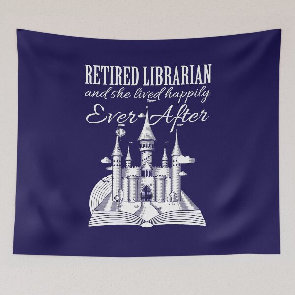 Item preview, Retired Librarian And She Lived Happily Ever After designed and sold by jaygo.