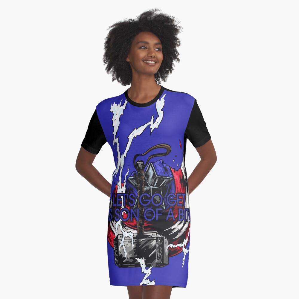 Item preview, Graphic T-Shirt Dress designed and sold by ChristosEllinas.
