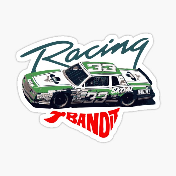 Vintage Harry Gant "Skoal Bandit" Race Car Sticker