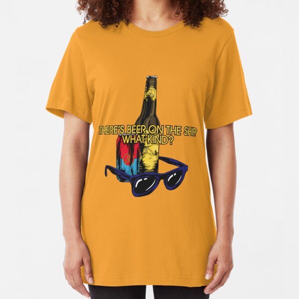 What kind of beer? Slim Fit T-Shirt